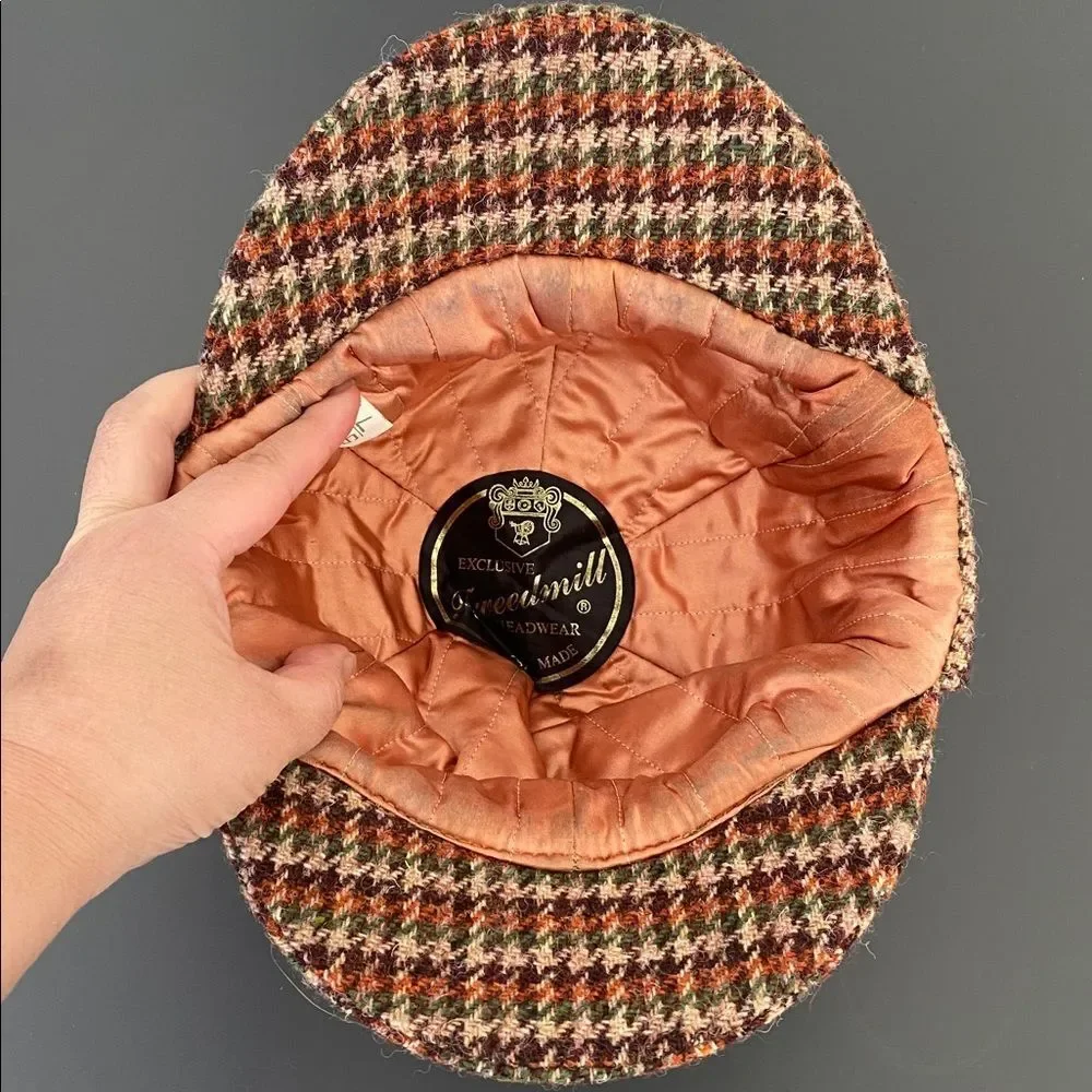 Vintage Tweedmill Wool Deerstalker 'Sherlock Holmes' Hat British-mad Unisex